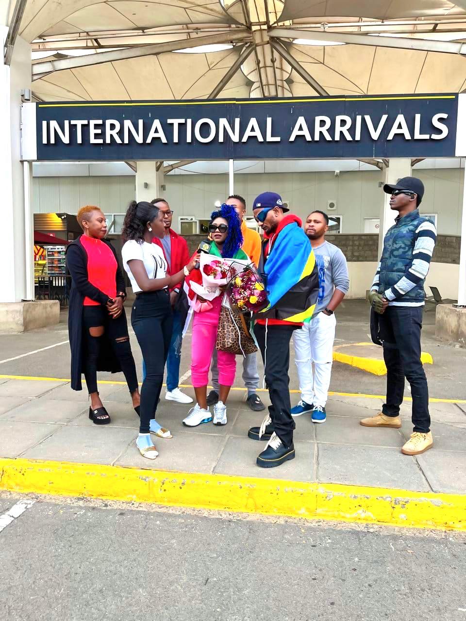 Pety Nila Nairobi Airport
